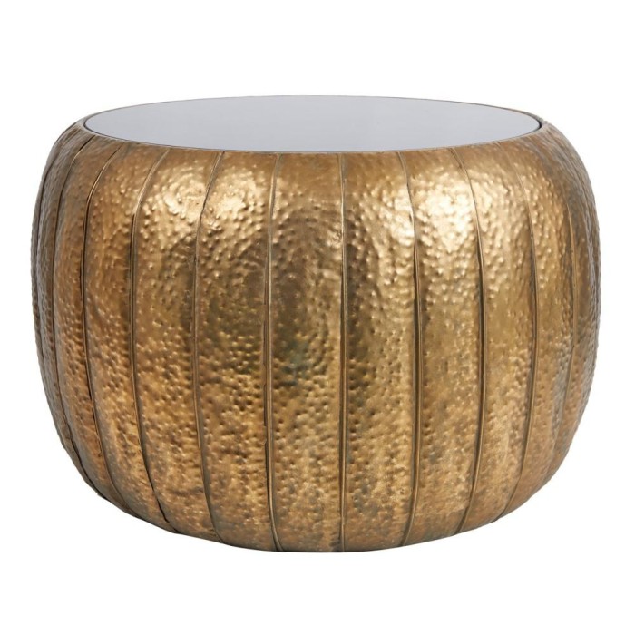 TAVOLINO TONDO METALLO CM.77XH